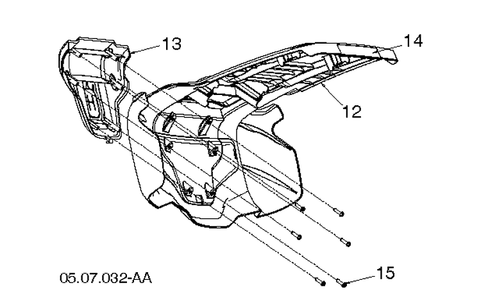 Control Panel And Discharge Chute 8 Diagram and Parts List for ST327 (97046940100)(2020-05) Husqvarna Snow Blower