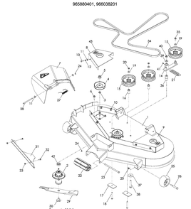 Part Location Diagram of 522744501 Husqvarna Support, Seat Org