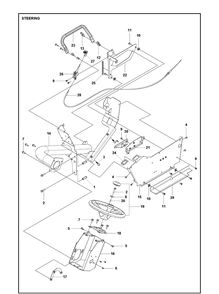 Part Location Diagram of 597454701 Husqvarna BRACKET ELECTRONIC BOX ASSEMBL