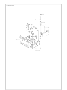 Chassis And Enclosures Diagram and Parts List for 967187001  Husqvarna Lawn Tractor Accessories