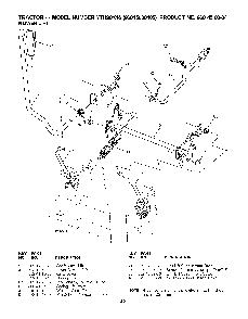 Mower Lift / Deck Lift Diagram and Parts List for YTH20K4696045000405 2008-01 Husqvarna Lawn Tractor