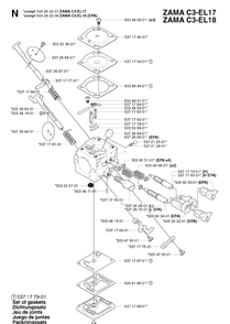Part Location Diagram of 537266401 Husqvarna 