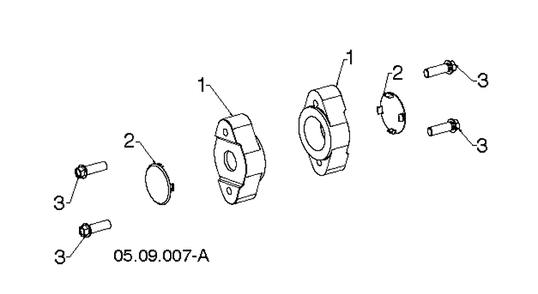 Auger Housing And Impeller 2 Diagram and Parts List for ST224P (96193012204)(2019-03) Husqvarna Snow Blower