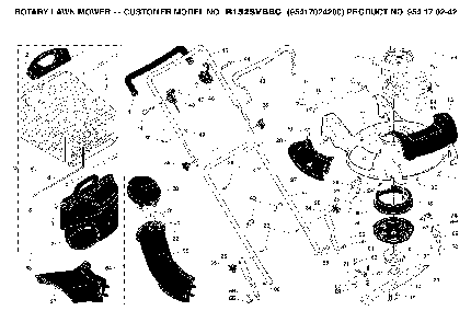 Part Location Diagram of 532193407 Husqvarna Bolt