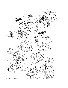 Chassis Diagram and Parts List for YTH24V54-96043018800  Husqvarna Lawn Tractor