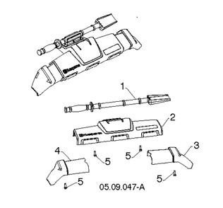 Auger Housing And Impeller 6 Diagram and Parts List for ST427T  Husqvarna Snow Blower