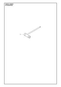 Accessories Diagram and Parts List for 590BTS  Husqvarna Leaf Blower / Vacuum