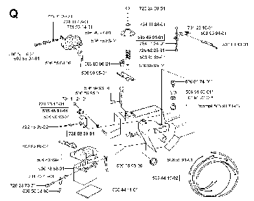 Electrical Diagram and Parts List for RIDER11BIOCLIP (953519901)(2004-01) Husqvarna Lawn Tractor