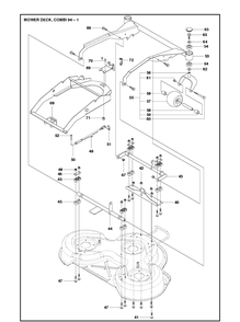 Part Location Diagram of 502642101 Husqvarna Bracket