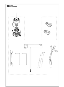 Part Location Diagram of 581925101 Husqvarna Trimmer Head