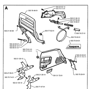 Part Location Diagram of 503210519 Husqvarna Screw Ihscft