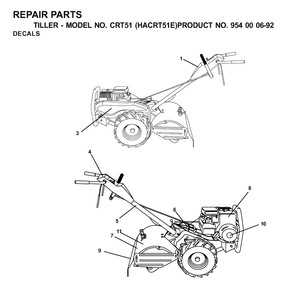 Part Location Diagram of 532171803 Jonsered No Description Available