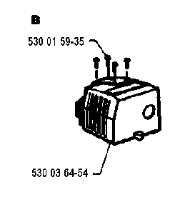 Cover Diagram and Parts List for 18H 19941400001-19953200000 Husqvarna Trimmer