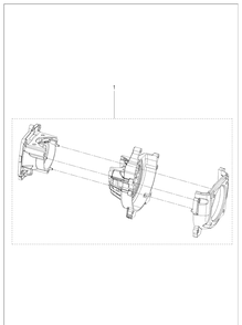 Part Location Diagram of 593014901 Husqvarna Crankcase Kit
