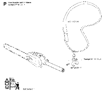 Attachments Diagram and Parts List for 325P5 (X-SERIES)(20042300001-20062999999) Husqvarna Pole Saw
