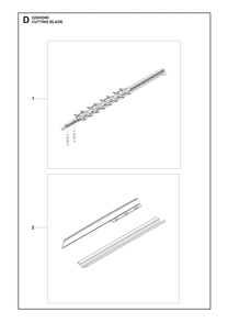 Cutting Blade Diagram and Parts List for 320IHD60  Husqvarna Trimmer