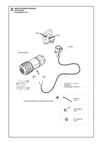 Part Location Diagram of 598840901 Husqvarna Cable