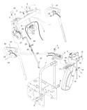 Part Location Diagram of 532179249 Husqvarna Rod, Lower, Speed Control