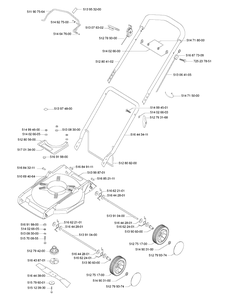 Part Location Diagram of 516622401 Husqvarna Spring