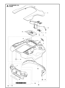 Part Location Diagram of 588470201 Husqvarna Spring