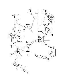 Brake/lift Diagram and Parts List for 967271701-00  Husqvarna Lawn Tractor