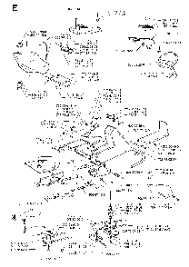 Chassis / Frame Diagram and Parts List for RIDER1030BIOCLIP 1997-05 Husqvarna Lawn Tractor