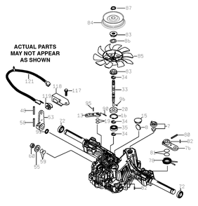 Complete Product Diagram and Parts List for K57AH K57R-CRD Husqvarna Engine
