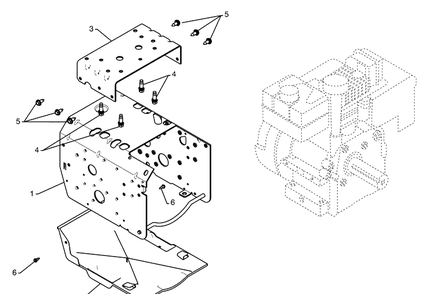 Chassis / Engine Diagram and Parts List for 924SB (96193003500)(2008-10) Husqvarna Snow Blower