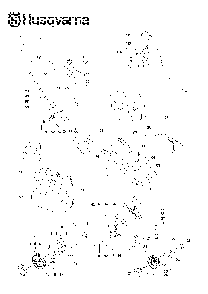 Product Complete Diagram and Parts List for R151SV (965159703)(2008-02) Husqvarna Lawn Mower