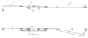 Shifter Rod Diagram and Parts List for 924HV 96193005200 - 2010-04 Husqvarna Snow Blower