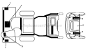 Decals Diagram and Parts List for 924HV 96193007000 - 2011-06 Husqvarna Snow Blower