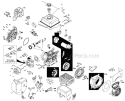 Engine Diagram and Parts List for 924HV 96193007000 - 2011-06 Husqvarna Snow Blower