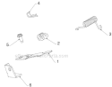 Handle Diagram and Parts List for 924HV 96193007001 - 2012-05 Husqvarna Snow Blower