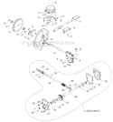 Auger Housing Impeller Diagram and Parts List for 924HV 96193007003 - 2012-07 Husqvarna Snow Blower