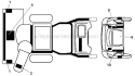 Decals Diagram and Parts List for 924HV 96193007900 - 2011-07 Husqvarna Snow Blower