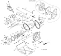 Drive Diagram and Parts List for 924HV 96193007900 - 2011-07 Husqvarna Snow Blower