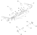 Handle Diagram and Parts List for 924HV 96193007900 - 2011-07 Husqvarna Snow Blower