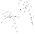 Handle Diagram and Parts List for 924HV 96193007900 - 2011-07 Husqvarna Snow Blower