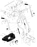 Page F Diagram and Parts List for 924SBE 924 SBE 96193002200 -2008-01 Husqvarna Snow Blower