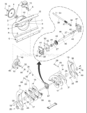 Page A Diagram and Parts List for 924SBE 924 SBE 96193992201 -2007-09 Husqvarna Snow Blower