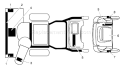 Page M Diagram and Parts List for 924SB 924 SB 96193002600 -2008-08 Husqvarna Snow Blower