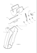 Page N Diagram and Parts List for 924SB 924 SB 96193002600 -2008-08 Husqvarna Snow Blower