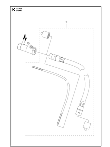 Shaft Diagram and Parts List for 333RBMARKII (967968001)(2019-04) Husqvarna Edger