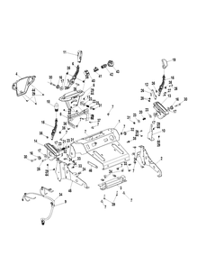 Part Location Diagram of 529585902 Husqvarna Supports