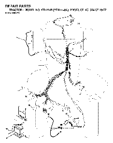 Electrical Diagram and Parts List for YTH2248A (954571977)(2004-06) Husqvarna Lawn Tractor
