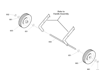 Wheels Diagram and Parts List for 5021E (6210540X37NA)(531309639)(2007-07) Husqvarna Snow Blower