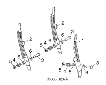 Control Panel And Discharge Chute 4 Diagram and Parts List for ST224 (97046850100)(2020-05) Husqvarna Snow Blower
