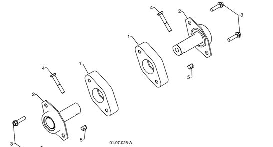 Auger Housing / Impeller Assembly 3 Diagram and Parts List for ST276EP (96191003200)(2009-09) Husqvarna Snow Blower