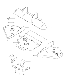 Part Location Diagram of 539108382 Husqvarna PLUG, BUTTON HOLE