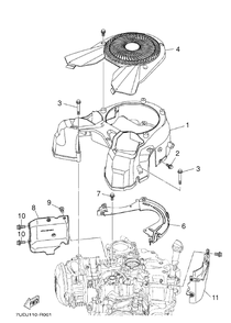 Part Location Diagram of 596853101 Husqvarna Cover